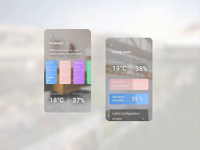 Daily Challenge: Home Monitoring System daily ui dailyuichallenge design process process