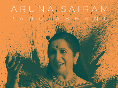 Aruna Sairam - Rang Abhang - Live In Concert aruna sairam concert poster design rang abhang