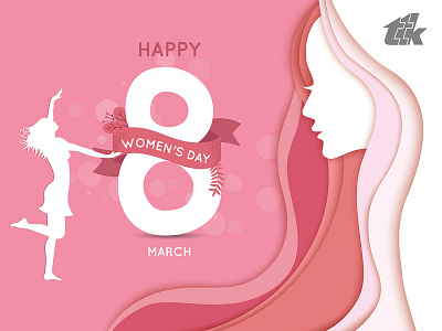 Women's Day - Greeting Card Design greeting card greeting card design international womens day print media womens day womens day wishes