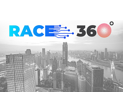 Race 360° - Logo Design & Branding artificial intelligence big data branding college logo design college program logo logo design