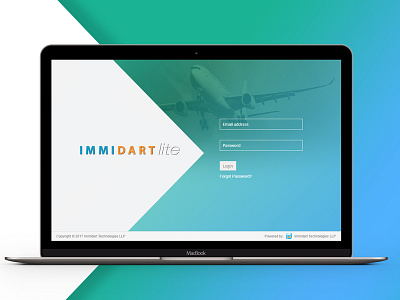 Immidart Lite - Login Screen Design best login screen creative login screen login screen login screen design login ux ui unique login screen ux ui