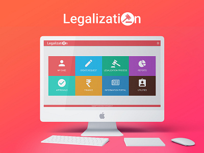 Dashboard Design for Legalization Product