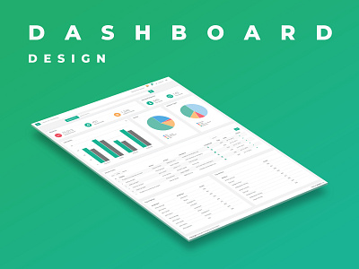 Dashboard UX/UI analytics charts dashboard flat ui landing screen statistics travel product