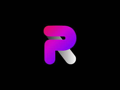 PR Logo alphabet logo gradient pr alphabet pr logo