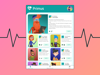 Primus - a medical mobile service