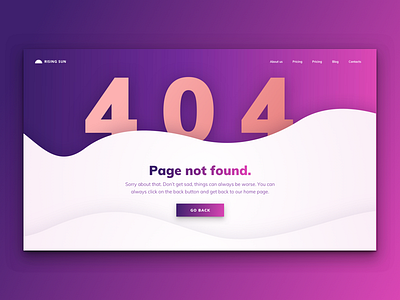 404 error page 404 page design desktop error indigo tablet ui ui ux design web