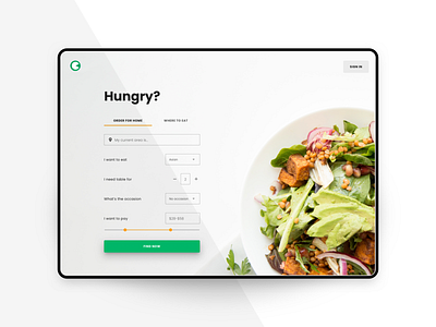 Order Food App angular app codegen design food food app indigo.design infragistics mvp product ui uiux ux web