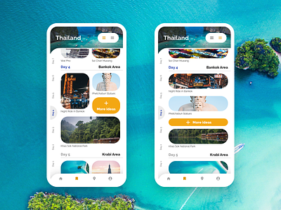 Travel Diary App angular design indigo indigo.design infragistics mobile product travel travel app ui ux