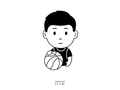 basketball design head portrait ui