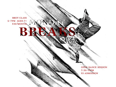 City Breaks Flyer Final bboy breakdance breaks cleveland monday
