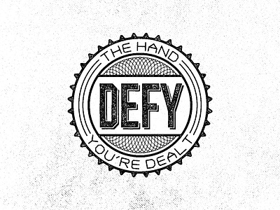 Defy the Hand You're Dealt by Jeff Finley on Dribbble