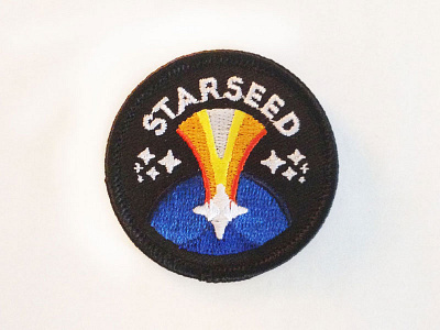 Starseed Patch aliens awakening consciousness extraterrestrial new age patch space starseed