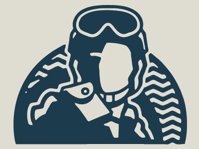 Soldier Icon emblem icon illustration logo mark soldier