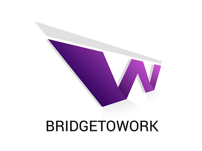 Bridge to Work android app art design ios logo ui ux