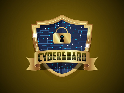 Cybergard corporate identity cyber security guard internet logo logodesign visual identity