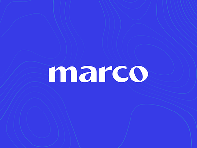 Marco - Custom type logotype