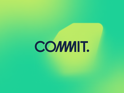 Commit Visual Exploration blur brand code coding commit design dev developers gradient logo logotype shapes vector