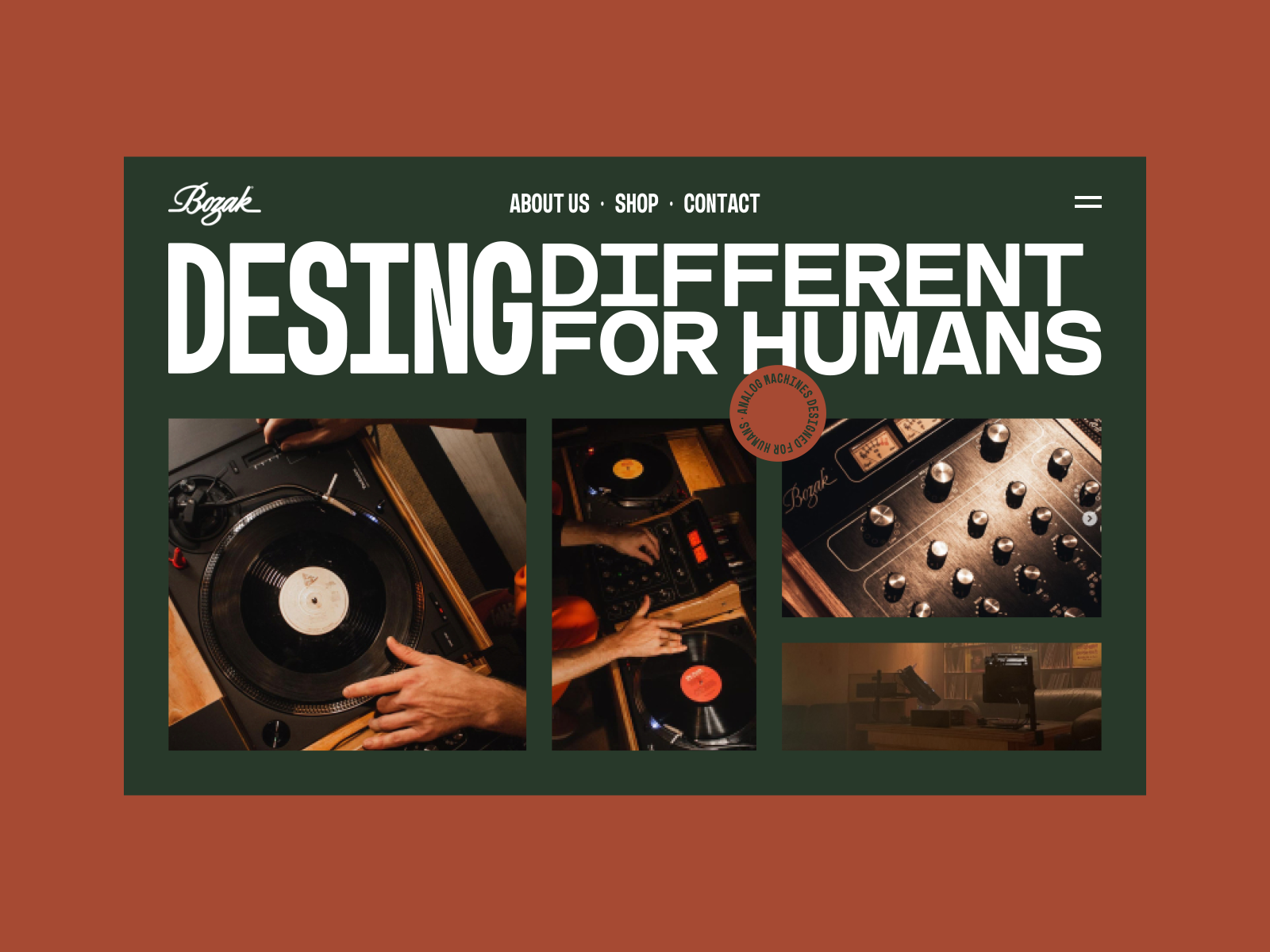 Bozak Mixers Homage by Gonza Moreira on Dribbble