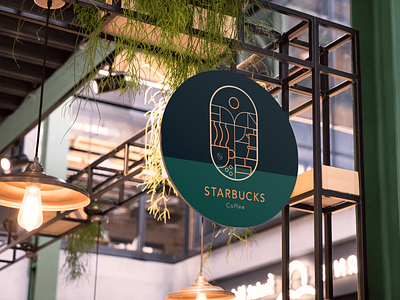 Starbucks Re-design- For all the Coffee Lovers branding coffee color theory mockups