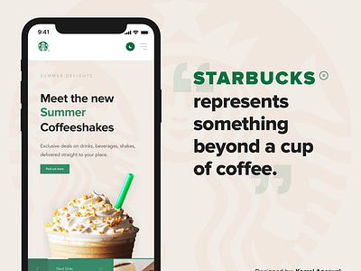 Starbucks represent something beyond a cup of coffee ☕ by Komal Agarwal ...