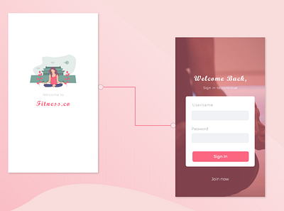 Mobile App design UI/UX Login screen fitness.co fitness app login design login screen mobile mobile app mobile application mobile design mobile ui mobile ui kit mobile uiux modern product page screen ui ui design uidesign ux ui ux design uxdesign uxui