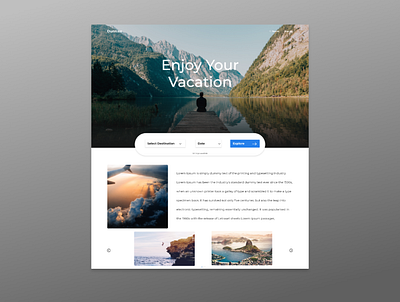 Website design traveling design travel traveling ui ux ui