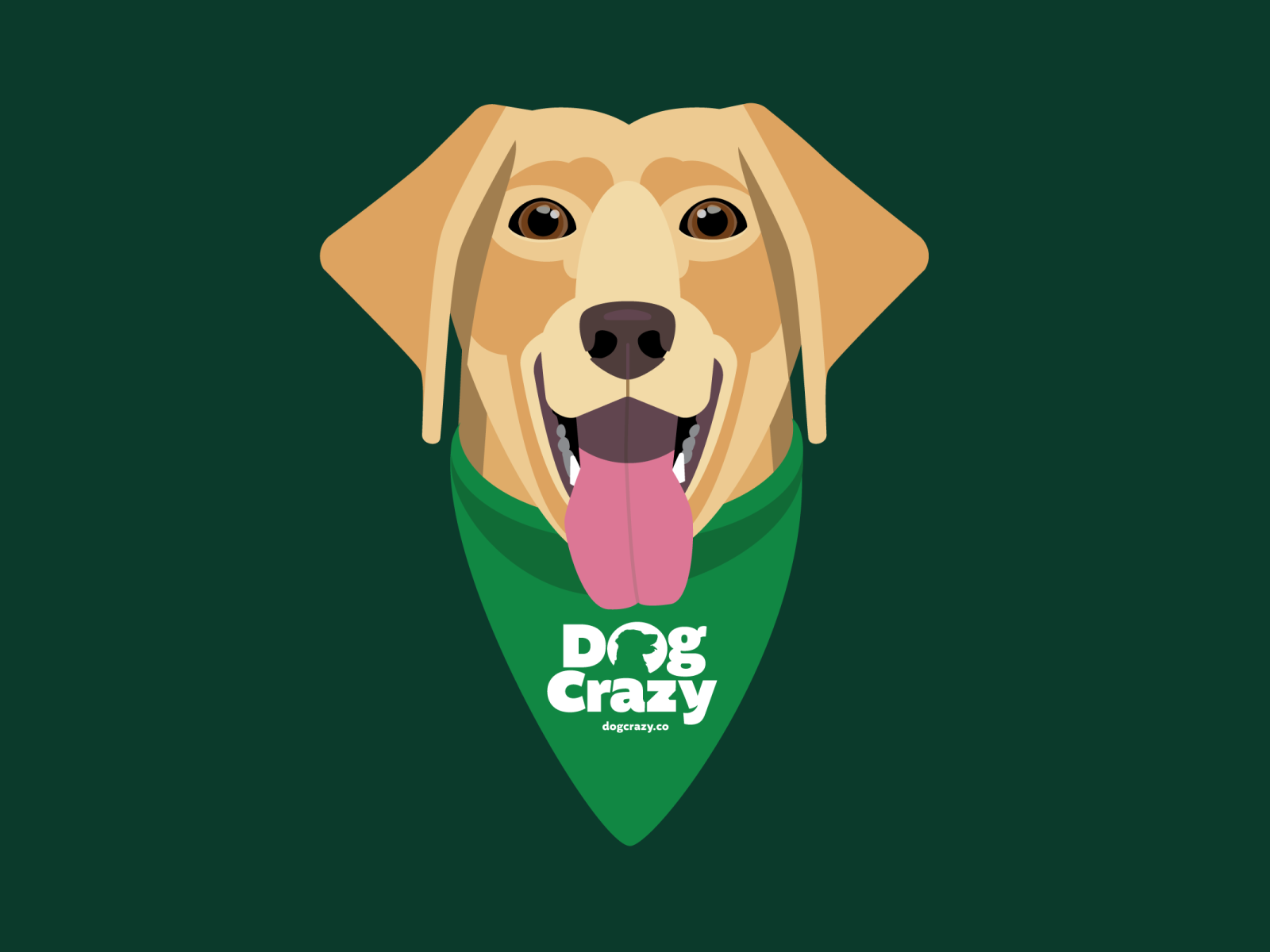 Yellow Lab by Mike Hosier on Dribbble