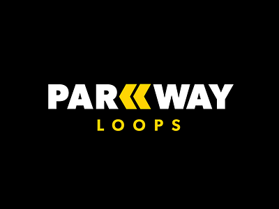 Parkway Loops Logo Design design logo parking traffic