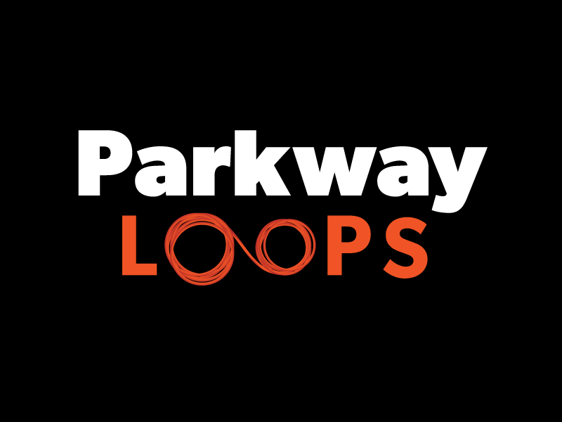 Parkway Loops Logo Design V2 preformed loops inductive loops traffic loops branding automotive parking logo design