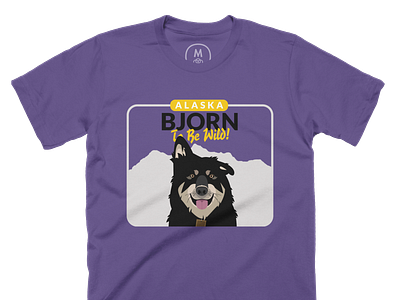 Bjorn To Be Wild, Alaska Tee