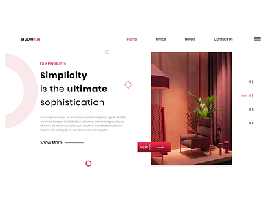 StudioTen: UI/UX Website Design