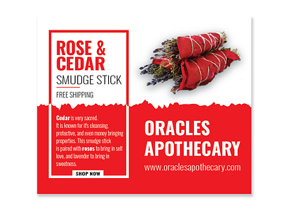 Digital Ads - Oracles Apothecary adobe xd branding clean digital ads flat graphic design minimal ux vector visual design