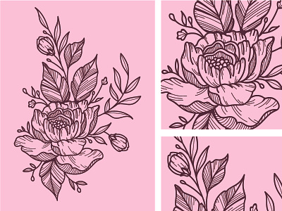 Flower design design digital art floral design flower graphic design illustration illustrator