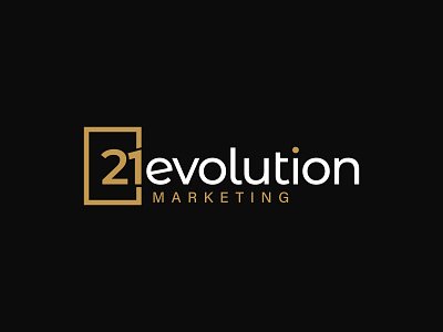 21 Evolution Marketing - Logo Design branding creative design flat graphic design illustration lettermark logo logo design marketing minimalist typography ui ux vector wordmark