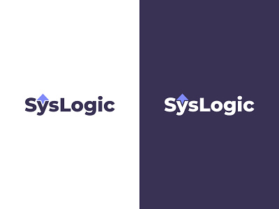 SysLogic - Logo Mark branding creative design flat graphic design illustration logo logo design managed minimalist provider service software typography ui ux vector