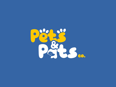 Pets&Pats co - Logo Design branding cat daycare design designs dog graphic design ideas illustration inspiration logo logo design pats pet pets petstore typography ui ux vector