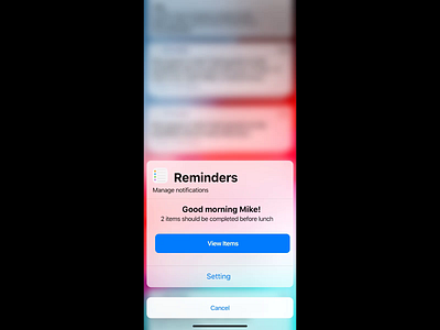 Reminders animated animation ios ios 13 iot macbook mobile notifications productivity reminder app reminders to do to do app tv video