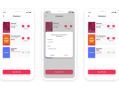 Adobe XD Daily Challenge #1 Repeat Grids adobe xd adobexd books checkout mobile mobile app repeat grids ui ui ux uidesign ux uxdesign