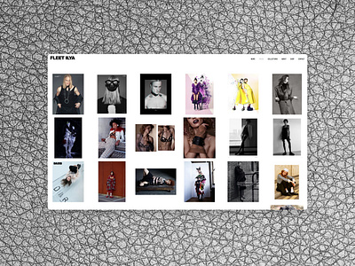Fleet Ilya Blog blog design desktop digital ecommerce fashion high end luxury square space ui ux web website