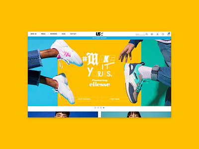 USC Website Redesign design digital ecommerce fashion lifestyle ui ux ux design uxui web