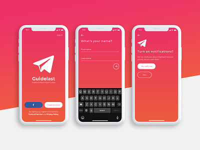 Guidelast App app branding design guidelast icon logo ui ux