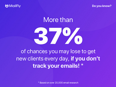 MailFly - Unlimited Free Email Tracking clients contractor designer developer email freelancer management projects tracking
