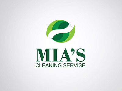 Logo for Mia's (Eco) Cleaning Servise brand style guide branding logo