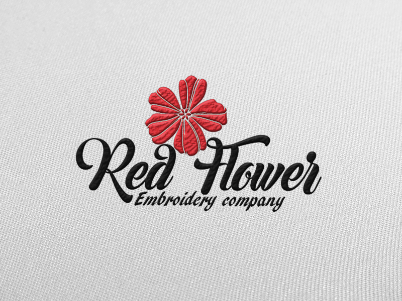 Label&Logo for Embroidery company by Olga Kozak on Dribbble