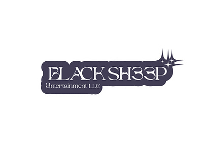 Black Sheep design logo typography