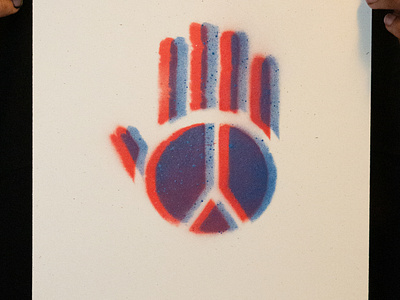 New Peace hand icon