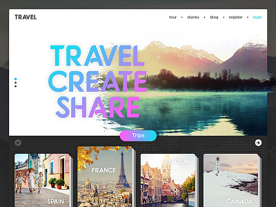 Travel Landing Page