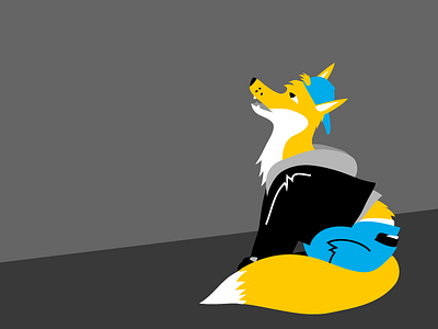 Fox fox illustration vector