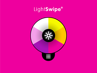 LightSwipe* application circle colors light logo round sun web app