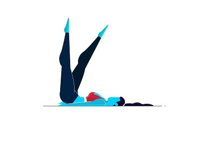 yoga character dribbble fitnes girl character girl illustration graphic deisgn illustration sketching yoga